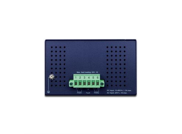 Industriell Switch 16-port 10/100/1000T +2-Port 100/1000X SFP Managed DIN mont