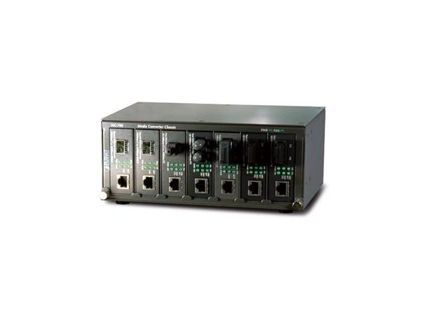 Converter chassis 7-slot 19" Planet: