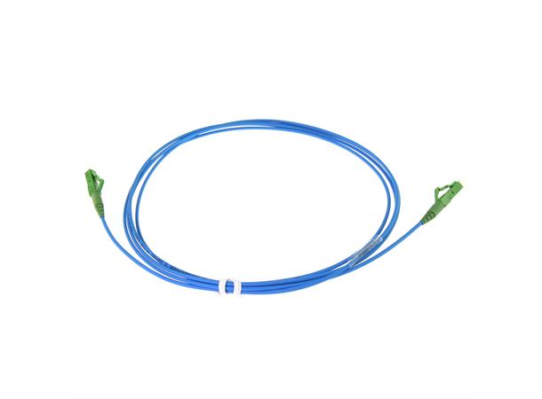 Fiberpatch simplex LC/APC-LC/APC  3,0m LSZH FTTH blå 10/125 G657A2