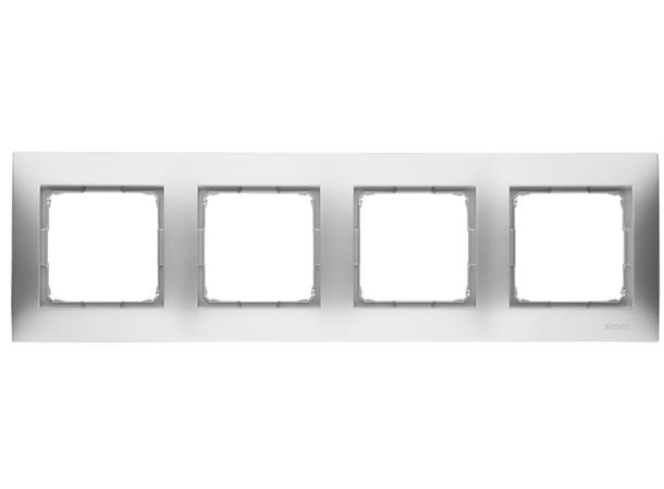 Täckram 4-facks Aluminium 