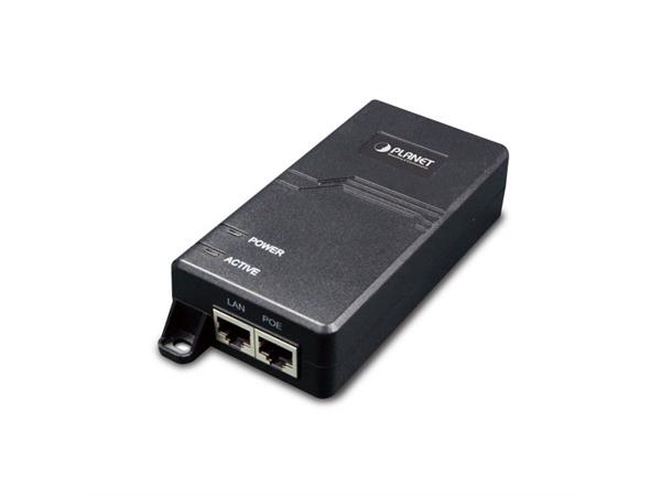 PoE Injector 1-port Ultra10/100/1000B/Tx Planet: internal power 60W 802.3at PoE c 