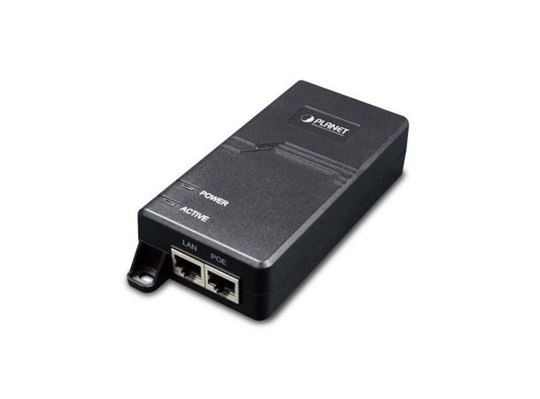 PoE Injector 1-port Ultra10/100/1000B/Tx Planet: internal power 60W 802.3at PoE c