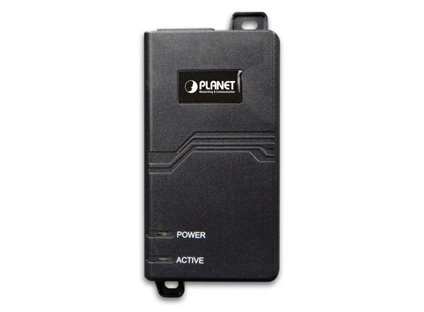 PoE Injector 1-port Ultra10/100/1000B/Tx Planet: internal power 60W 802.3at PoE c 