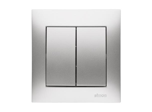 Strömbrytare inf D-trapp skruv 16A Aluminium 