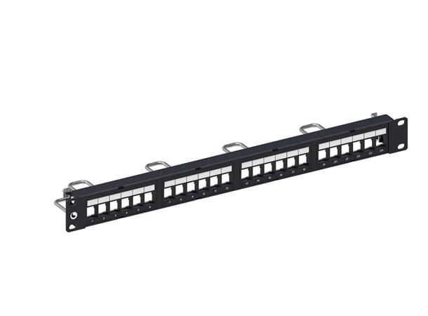 Commscope panel 24 obestyckad SL STP 1U