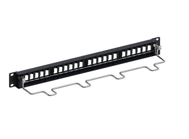 Commscope panel 24 obestyckad SL STP 1U