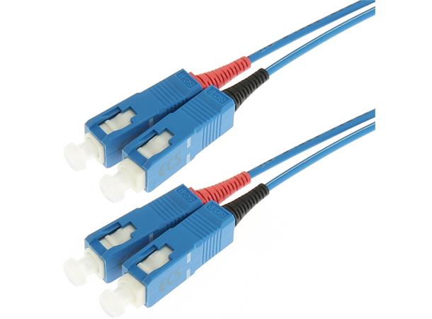 ECS patch SC-SC 10/125 LSZH  2,0m blå G657A2 