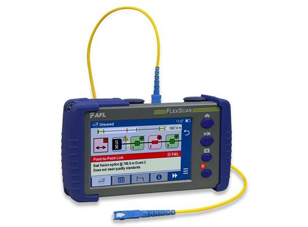 FlexScan FS300-325, Basic Kit, Quad OTDR VFL, OLS/OPM, BT/WiFi, soft case 