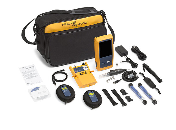 Fluke OptiFiber SM OTDR med inspektion WiFi Versiv mainframe V2 