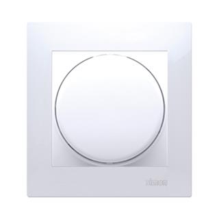 Dimmer 20-500W el.trafo-230V Halogen Vit