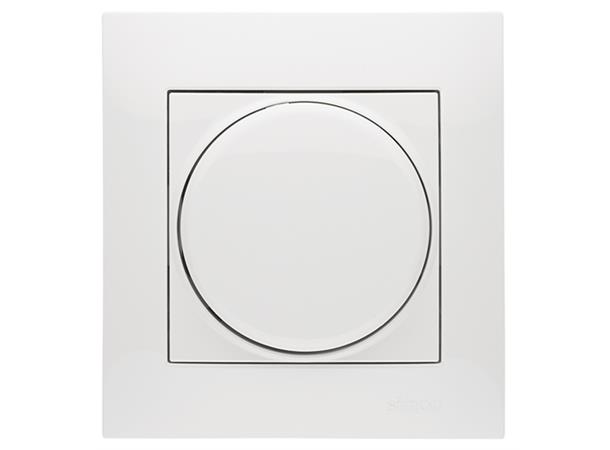 Dimmer LED 1-pol m trappfunktion Vit Vit 