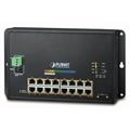 Industriell Switch 16-Port 1000T POE + SFP 2-Port 100/1000X Wall-mount