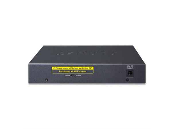 PoE Switch 4-Port 10/100/1000T 802.3at 2-Port 10/100/1000T Desktop 
