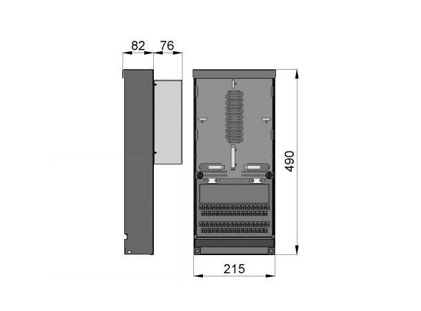 Enoc fiberskarvbox 288-fiber