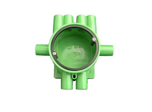 Kopplingsdosa 13mm Grön E-gips 6x16+2x20 Låsfjäder 