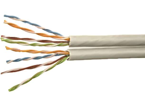 Netconnect kabel UTP C6 siames LSZH 