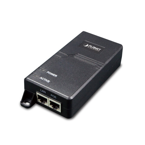 PoE+ Injector 1-port High Power 30W Planet: Gigabit IEEE802.3at All-in-one