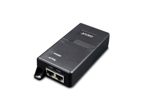 PoE+ Injector 1-port High Power 30W Planet: Gigabit IEEE802.3at All-in-one 