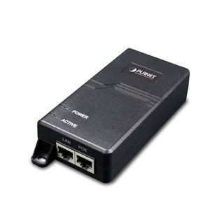 PoE+ Injector 1-port High Power 30W Planet: Gigabit IEEE802.3at All-in-one