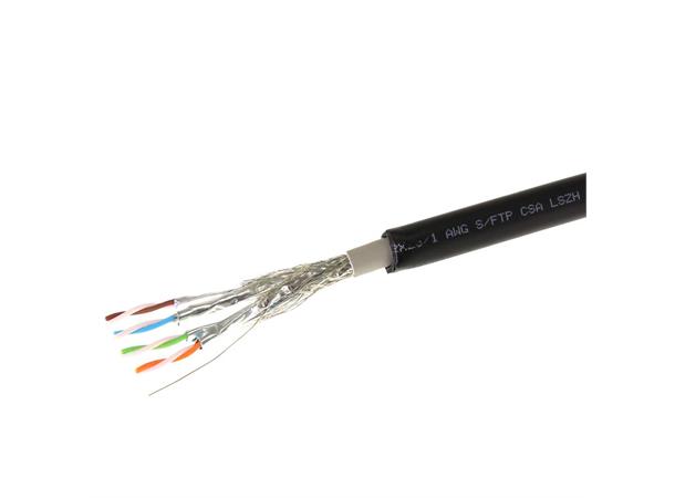 ECS kabel C7 S/FTP HFFR inom/utomhus 500m trumma