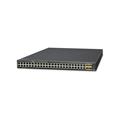 PoE+ Switch 48-port 10/100/1000B/T+4xSFP Planet: IPv4/IPv6 Managed 440W