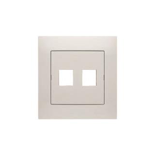 Centrumplatta 2xKeystone Vit