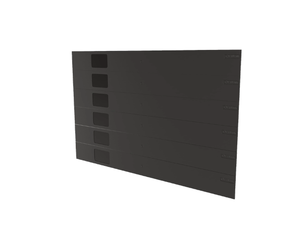 EZIBlank blindpanel 6HE 10-pack Avbrytbar 