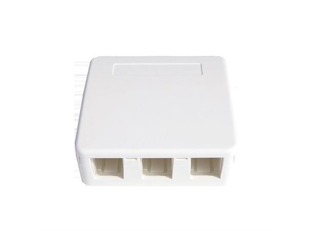 Bredbandsbox 3xRJ45 Obestyckad Telia för TL och BBJ jack 