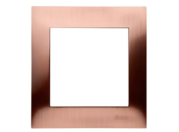 Täckram 1-facks Stål Metal Copper 
