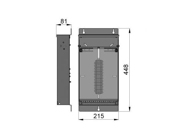 Enoc fiberskarvbox 192-fiber 