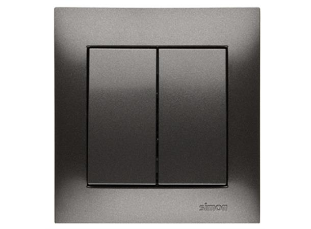 Strömbrytare inf Kron skruv 16A Antracit 