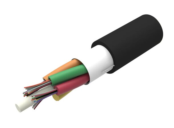 Commscope Fiberkabel SM Torr LT 48F OS2 G652D LSZH CPR B2ca Svart 