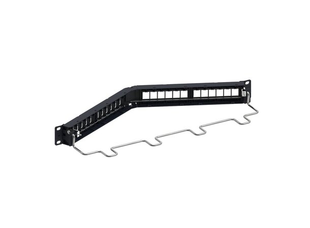 Commscope Panel vinklad 24xRJ45 