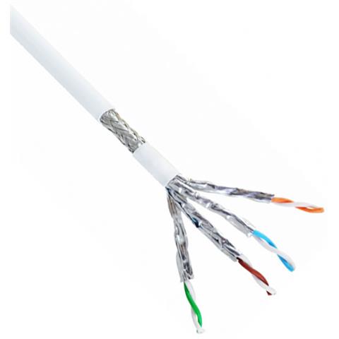 ECS kabel S/FTP C7 LSZH 500m trumma vit
