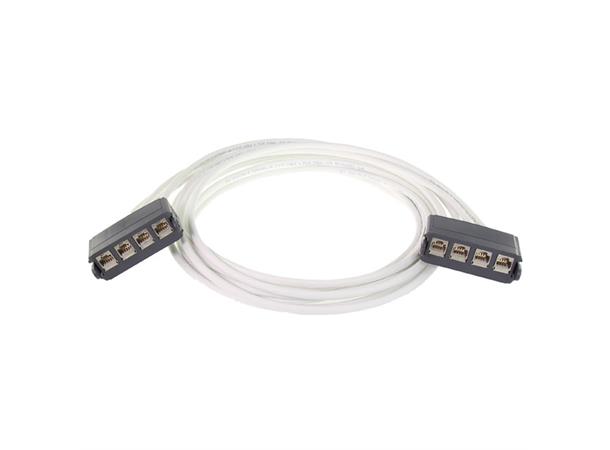 MTPC trunk 4xC6 UTP  7,5m kassett-kassett 