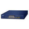 PoE+ Switch 8-port 10/100/1000B/T+2xSFP Managed 802.3at, IPv4/IPv6
