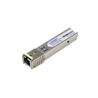 SFP BIDI, 1GE, DDM, SM, 20km TX/RX=1550/1310nm, 14dB, SC, Generic