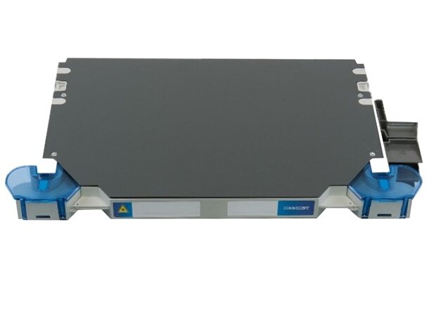 Commscope Fiberpanel FACT 48 LC/UPC HÖ Grå, 1HE, 48 LC/UPC, högerpatch 