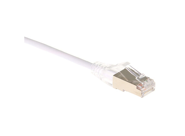 ECS Slim patch C6A U/FTP Vit  1,5m AWG28 LSZH