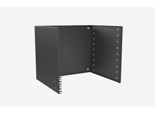 Enoc väggram 19" 9HE svart B490xD400xH400 