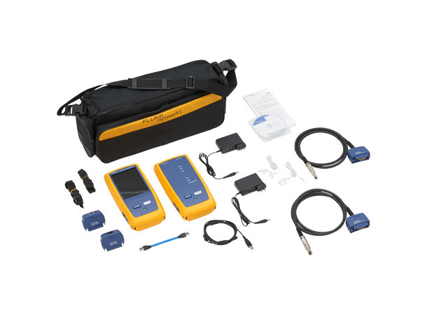 Fluke DSX-602 PRO 500Mhz WiFi Main+Remote, 2x LIA,1yrGuld - Kampanj 