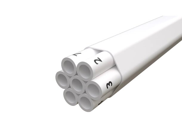 Microdukt ID  7x5/3,5mm LSZH vit HDPE 