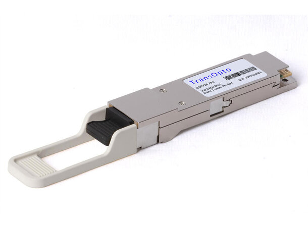 QSFP28, 100GbE-ZR4, 4x25.8 Gbps, 80km 1310nm, 30dB, SM, LC, 