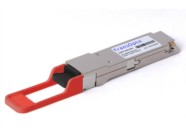 QSFP+, 40GbE-ER4, (4x 11.2Gbps), 40km CWDM 1270-1330nm, 18dB, SM, LC 