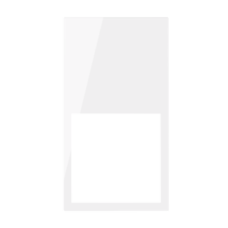 Ram 2-Facks Vertikal S100 Vit 2xVippa Minimal