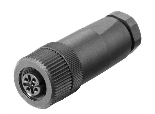 Siemens IE FC M12 Plugg PRO Ström A-kod 3st/fp 