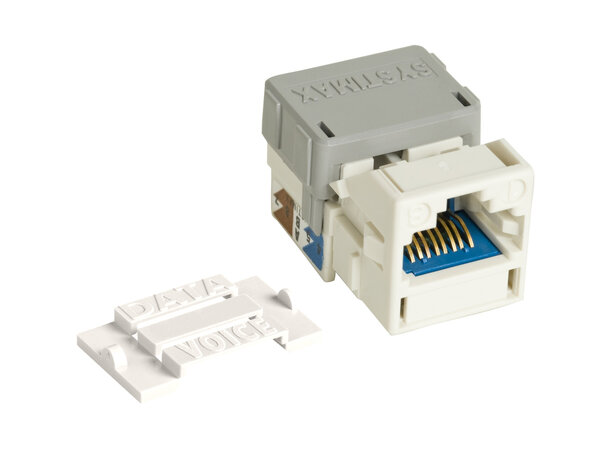Systimax Jack M-Series UTP C6A vit 100pk GigaSPEED X10D MGS600 