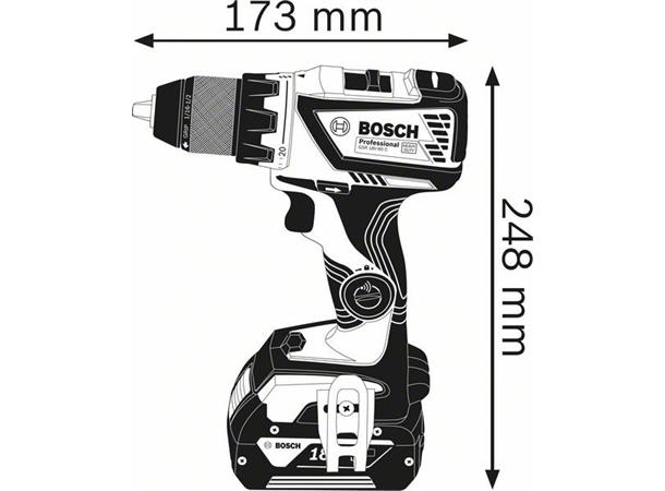 Bosch Skruvdragare GSR 18V-60 C