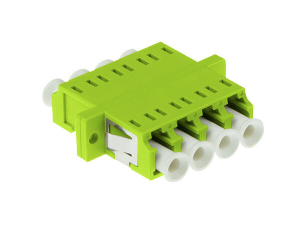 ECS skarvstycke LC quad OM5 Lime Multimod 