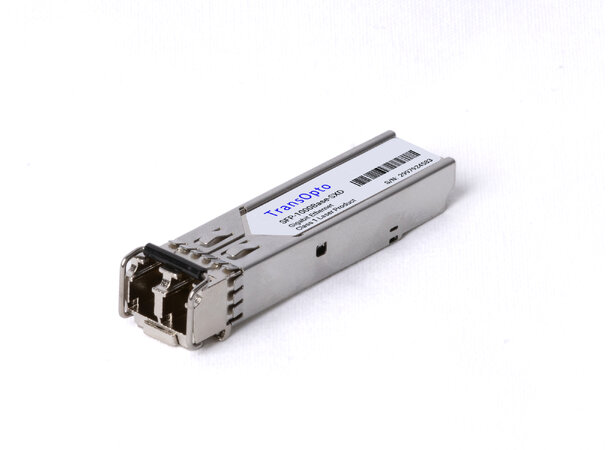 SFP, 1 GbE, DDM, 550m 850nm, 9dB, MM